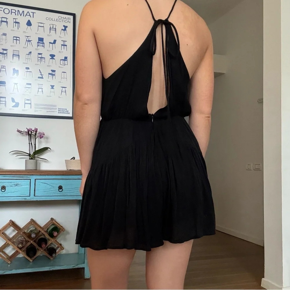 NWOT - Free People Do A Twirl Romper Open-Back  Relaxed Fit, Size Small - Picture 9 of 16